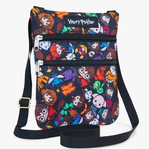 💐2/$25💐 Harry Potter Chibi Characters Crossbody Bag Travel Purse